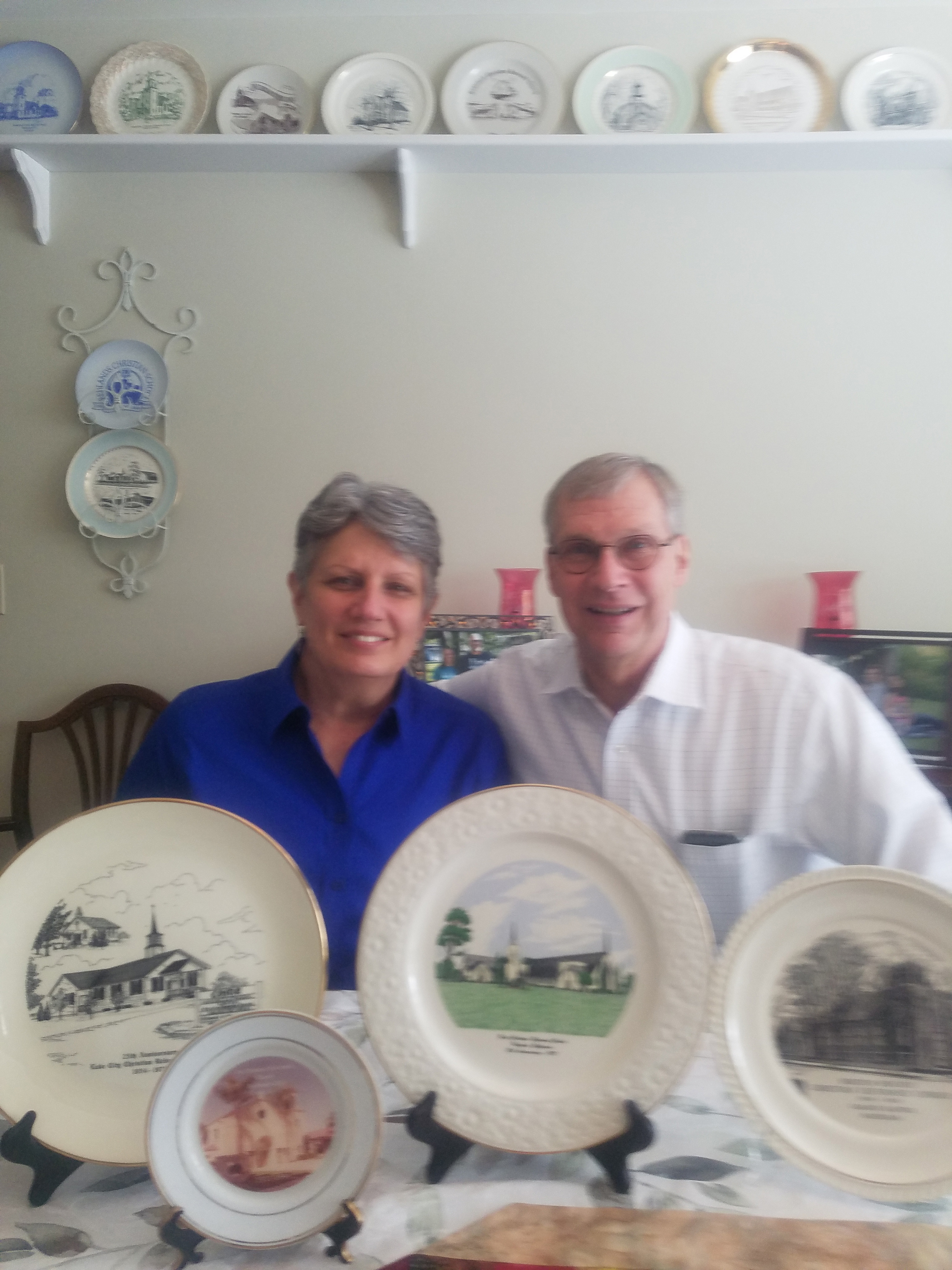 Commemorative Church Plates Find a Home at CRCNA Office Christian