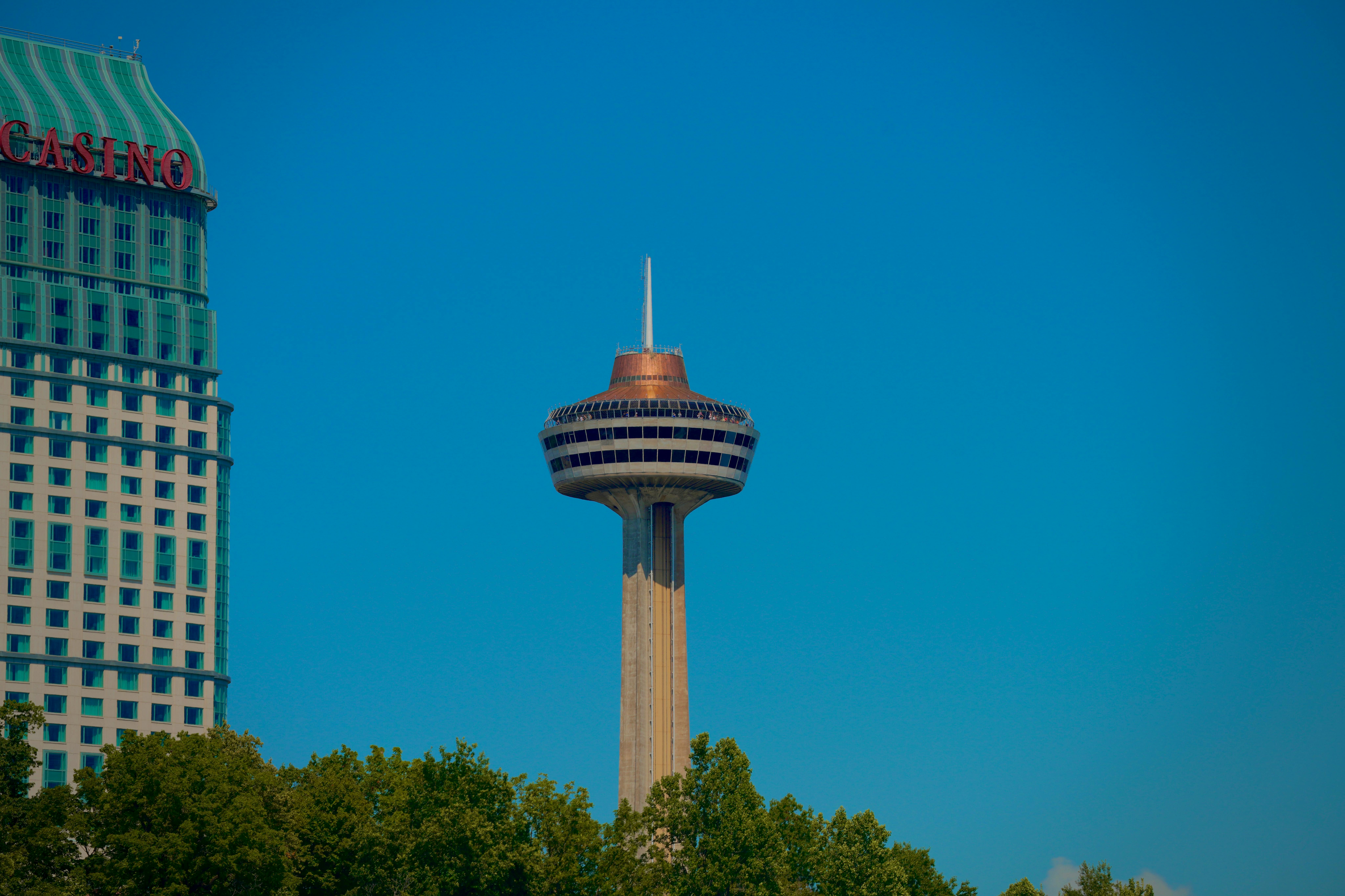 Tall tower in Niagara Falls, Ontario