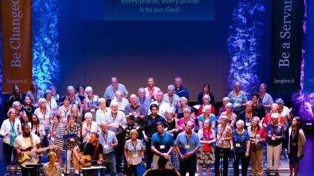 The Inspire choir in 2019. 