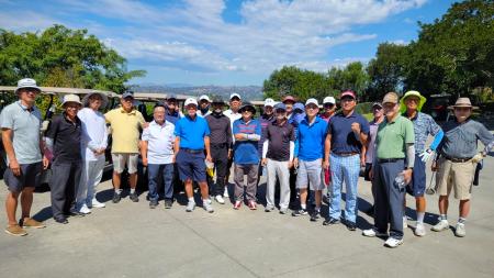 24 Korean pastors golfed together on Sept. 26, 2022.