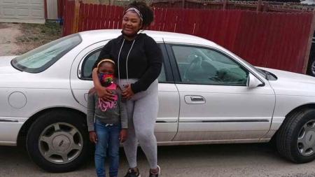 G’awna received meals, a car, and support from church volunteers in Aurora, Colo. 