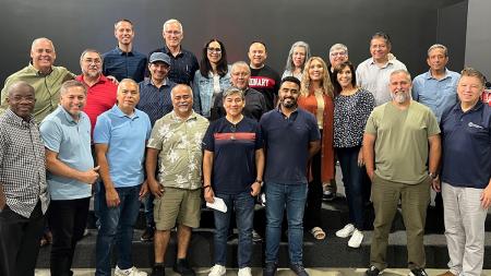 Twenty CRC leaders gathered in Houston, Tex. for a workshop on mentoring. 