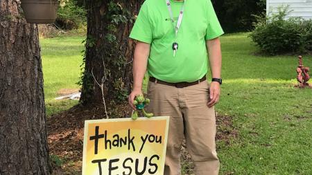 Ben Dykstra is a volunteer with World Renew Disaster Response Services.