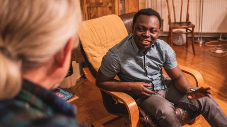 Habila found community at the weekly fellowship meetings offered by Resonate missionaries.