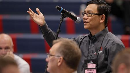 Shiao Chong at Synod 2025