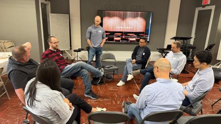 Some of the participants at a recent Classis Hudson meeting