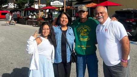 Yuleida and her family are building relationships with Spanish-speaking people in Fennville, Mich.