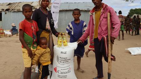 Through a World Renew program, Francine received much-needed food assistance for her family.