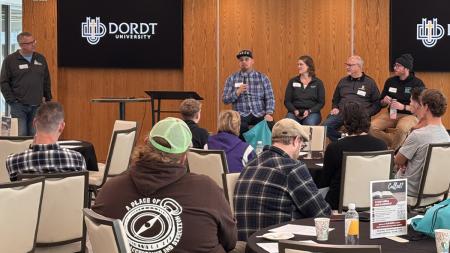 A panel of chaplains, missionaries, and pastors spoke about their various callings to ministry.