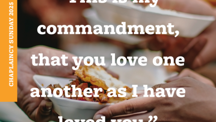 Chaplaincy Sunday bulletin insert