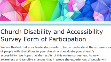 Accessibility Survey Form