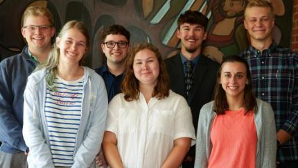 A group of young people