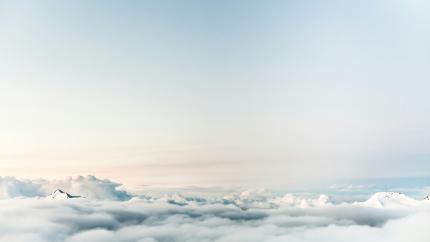 Clouds in the sky
