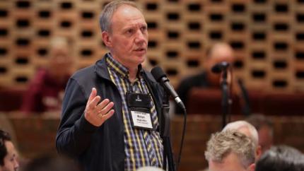 Synod 2026 delegate debates discipline