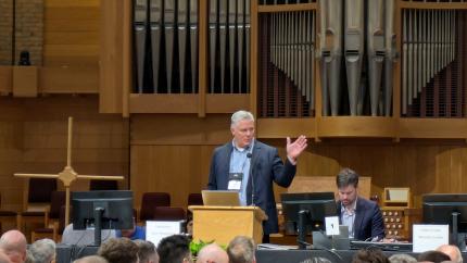 Synod 2026 President Chad Steenwyk