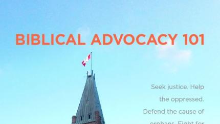 Biblical Advocacy 101 Cover