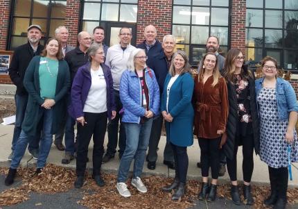 Members of the two local cohorts