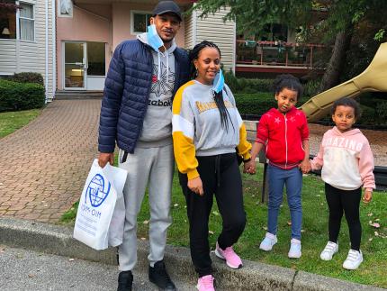 Kukuye and Kiya and their children