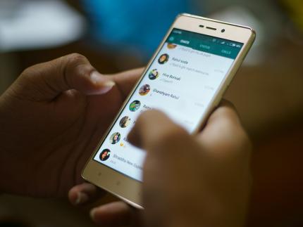 A new discussion group on WhatsApp helped Manoj connect to Christians in India.