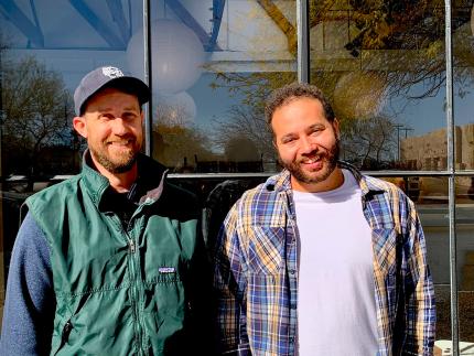 Andy Littleton (left) and John Simon