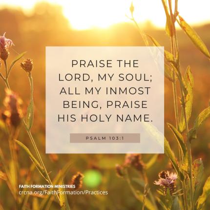 Psalm 103:1 Image