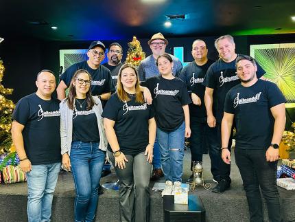 The members of Gaita Venezolana provide soul-stirring music that deeply resonates with Venezuelan and Hispanic immigrants in the Miami area. 