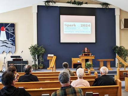 Spark! was held Apr. 26-27 in Truro, N.S. 