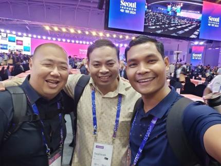 Resonate Global Mission missionary Charles Oh (left) was one of six missionaries who attended the Lausanne Congress on behalf of Resonate and the Christian Reformed Church in North America.