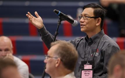 Shiao Chong at Synod 2025