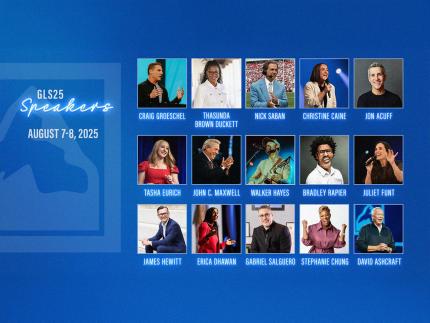 Fifteen speakers will headline this year’s Global Leadership Summit.