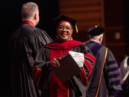 Dr. Dorothy Jenkins, a recent D.Min. graduate of Calvin Theological Seminary, conducted her dissertation research on Black women in pastoral ministry.