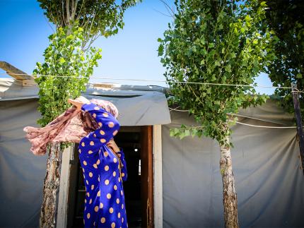 A woman (not Lilia) in Syria