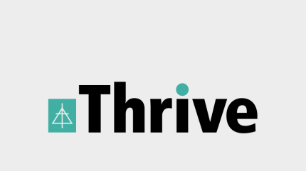Thrive wordmark