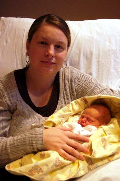 Amy Foster with her son, Elijah