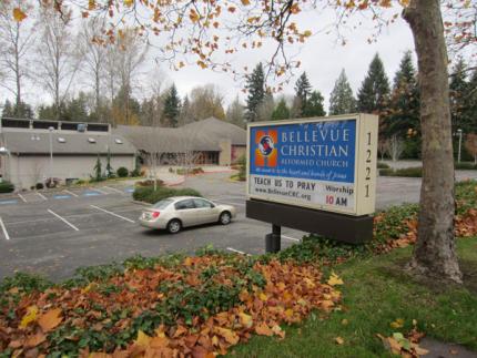 Exterior of Bellevue Christian Reformed Church