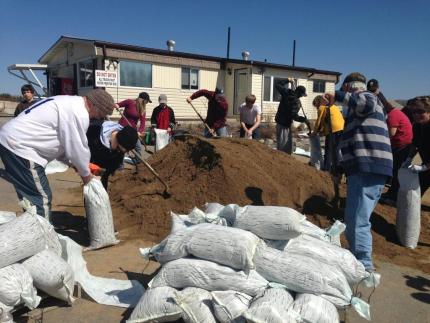 DRS volunteers at work in Ontario