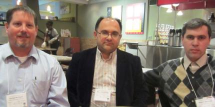 Rev. George De Vuyst, Rev. Mykola Romaniuk, Rev. Robert Shpontak