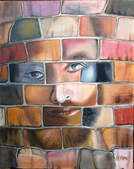 Painting by artist Peter Reitsma celebrates All Nations Heritage Week.