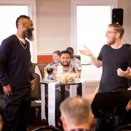 Bernard Emerson and Kyle Brooks