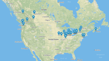 Location of CRC Campus ministries