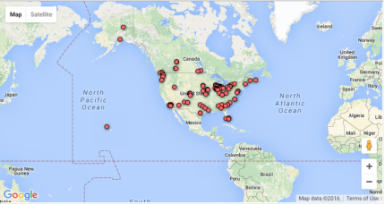 Where CRC chaplains are located