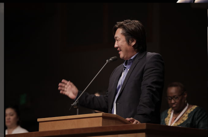 Charles Kim at the Prayer Summit