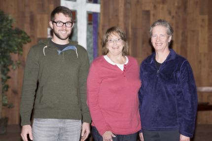 Bryan Keeley, Cyndee Viel, and Joy Koning