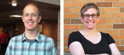 Rev. Al Postma and Rev. Samantha DeJong McCarron