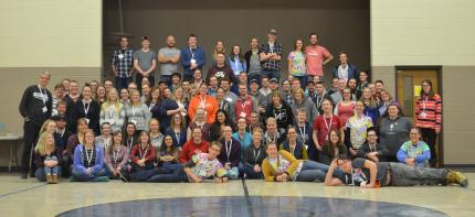 Young Adults gathered in Woodstock, Ont., for a winter retreat Jan. 25-27.