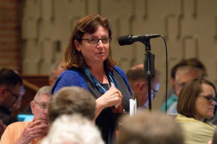 Kathy Smith, Adjunct Professor of Church Polity at Calvin Theological Seminary.