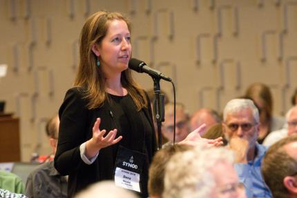 Dena Nicolai is a delegate to Synod 2018 and also a member of the Committee for Contact with the Government, a Canadian entity that provides oversight to the Centre for Public Dialogue.