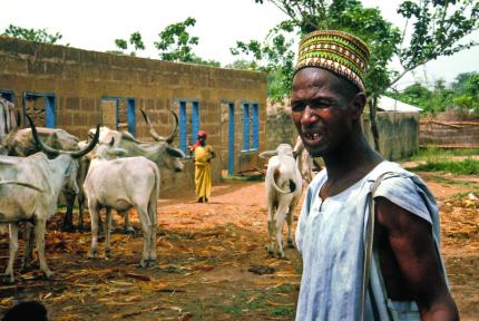 A Fulani man in West Africa
