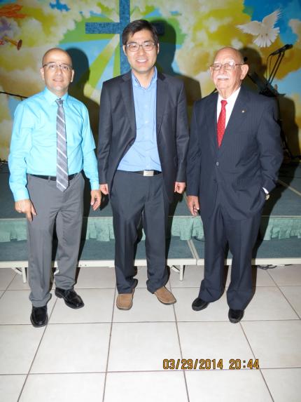 Rev. Hector Garcia, Rev. Moses Chung, Rev. Ramon Borrego