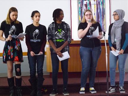 Members of WAYVE discussed bullying with Safe Church Conference participants.